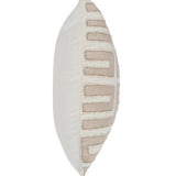 Mateo Natural Pillow full side view