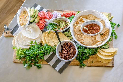 A Festive Taco Board for Weeknight Entertaining