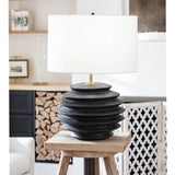 Accordian Table Lamp (Round)