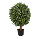 UV Boxwood Single Ball Topiary - 24" x 34"