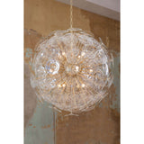 Poppy Glass Chandelier