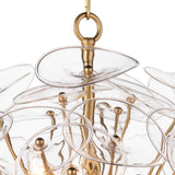 Poppy Glass Chandelier