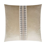 Mati Velvet-Taupe, 24x24 Pillow