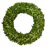 Preserved Boxwood Country Manor Wreath - 24" Round