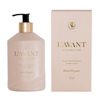 L'AVANT Collective hand soap bottle and packaging on a white background