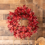 26" Japanese Maple Leaf Wreath