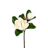 27" Magnolia Flower and Bloom Stem - Set of 12