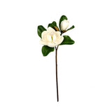 27" Magnolia Flower and Bloom Stem - Set of 12