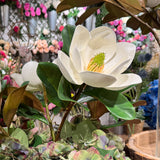23" Magnolia Flower Stem - Set of 12