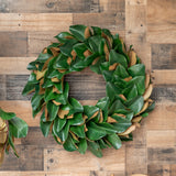 27" Magnolia Leaf Wreath