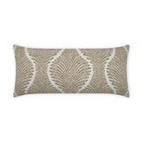 Outdoor-Palmyra Lumbar, Taupe Pillow