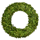 Preserved Boxwood Wreath- Country Manor 20"