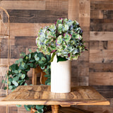 20" Antique Green Real Touch Hydrangea - Set of 12