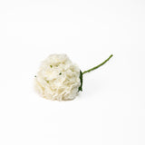 20" Ivory Real Touch Hydrangea - Set of 12