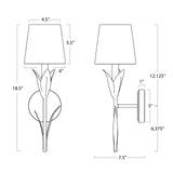 River Reed Sconce