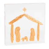 Acrylic Nativity Plaque