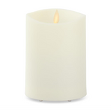 Ivory Outdoor Pillar Luminara Candle