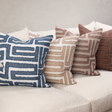 Mateo Natural 22" Pillow, set of 2