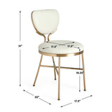 Perch Dining Chair - Winter White