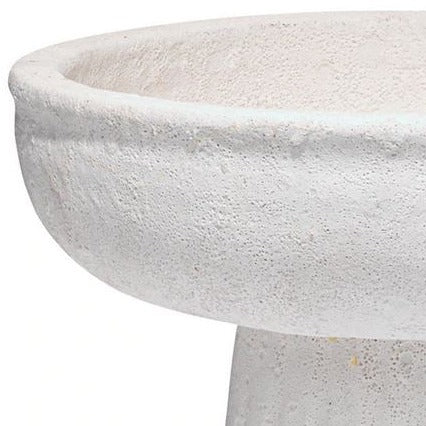 Aegean Pedestal Bowl Small Close up with white background