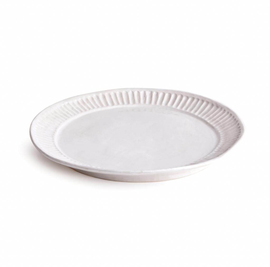 Chalk Hill plate white dinnerware