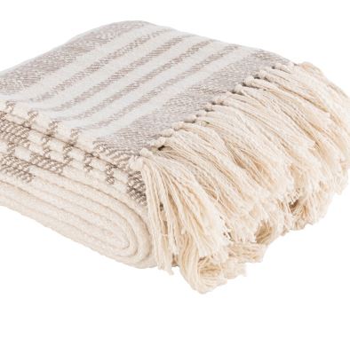 Chamonix throw folded with white background