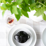 Stoneware Mini Baker with lid 