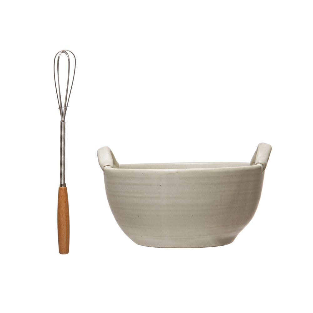 bowl with whisk
