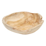 Round Teakwood Bowl