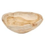Round Teakwood Bowl