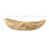 Round Teakwood Bowl